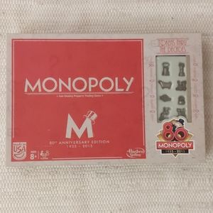 Monopoly 80th Anniversary NIB